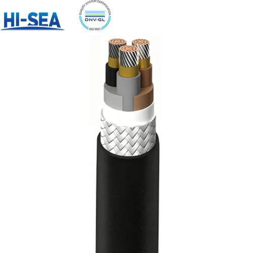 XLPE Insulated Fire Resistant Shipboard Power Cable without Inner Sheath